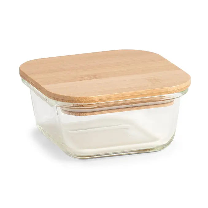 Opbevaring i Glas og Bambus - To Go (250 ml)
